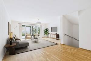 Hochwertiges KFW-55 Reihenmittelhaus in Regensburg mit Luxus-Küche, Fußbodenheizung und Garten! – 93057 Regensburg – Vorschaubild 4