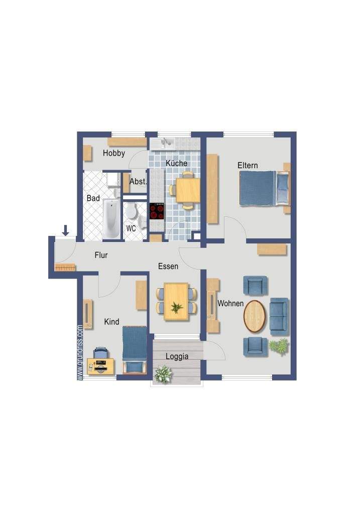 Kapitalanleger aufgepasst! vermietete 3-Zimmer-ETW - Messe-/Uni Nürnberg, WE151NB5