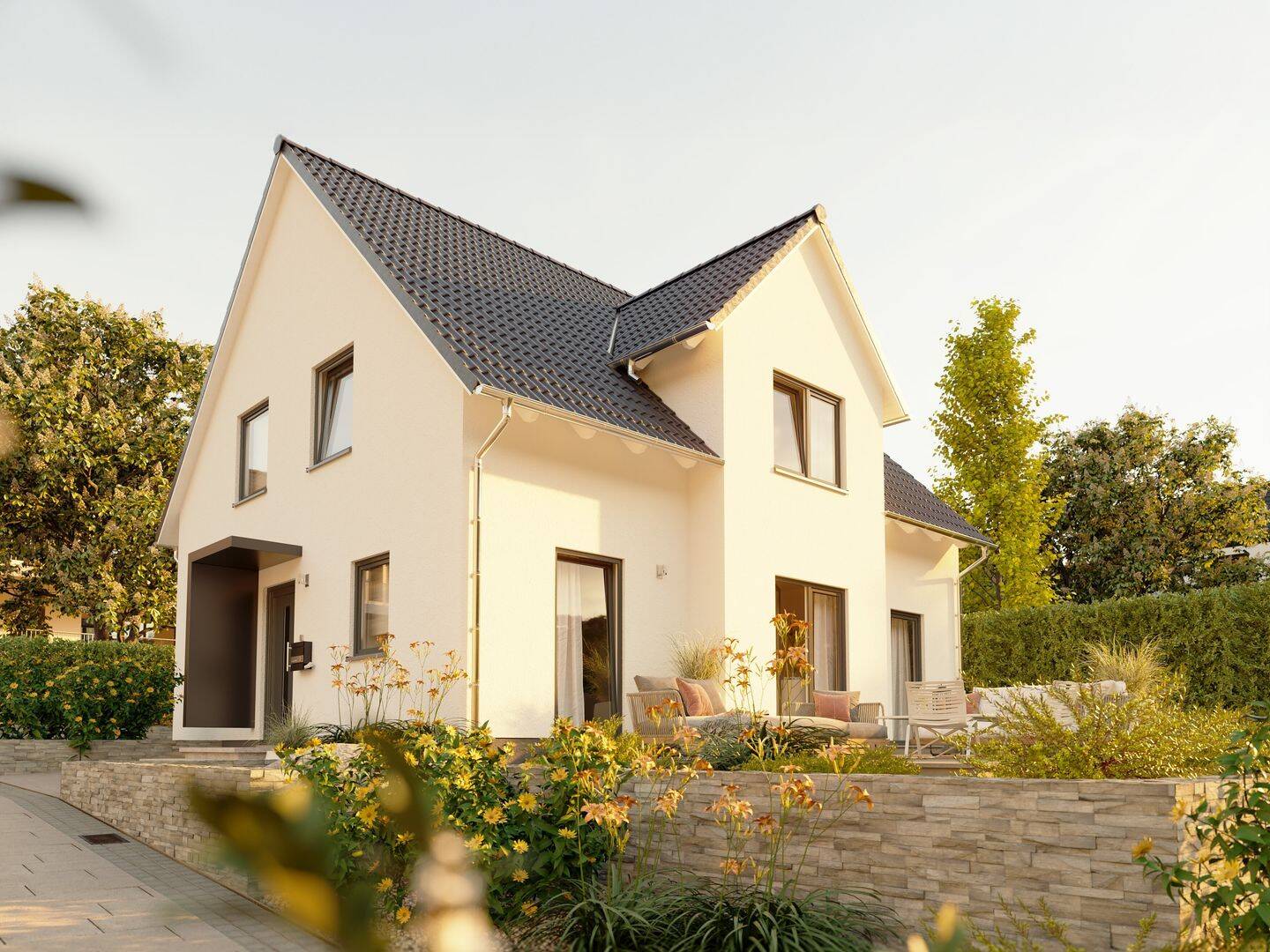 Großzügiges Familienhaus voller Licht auf sonnigem Eckgrundstück in Ruhstorf – Ruhstorf an der Rott – Bild 1 von 7