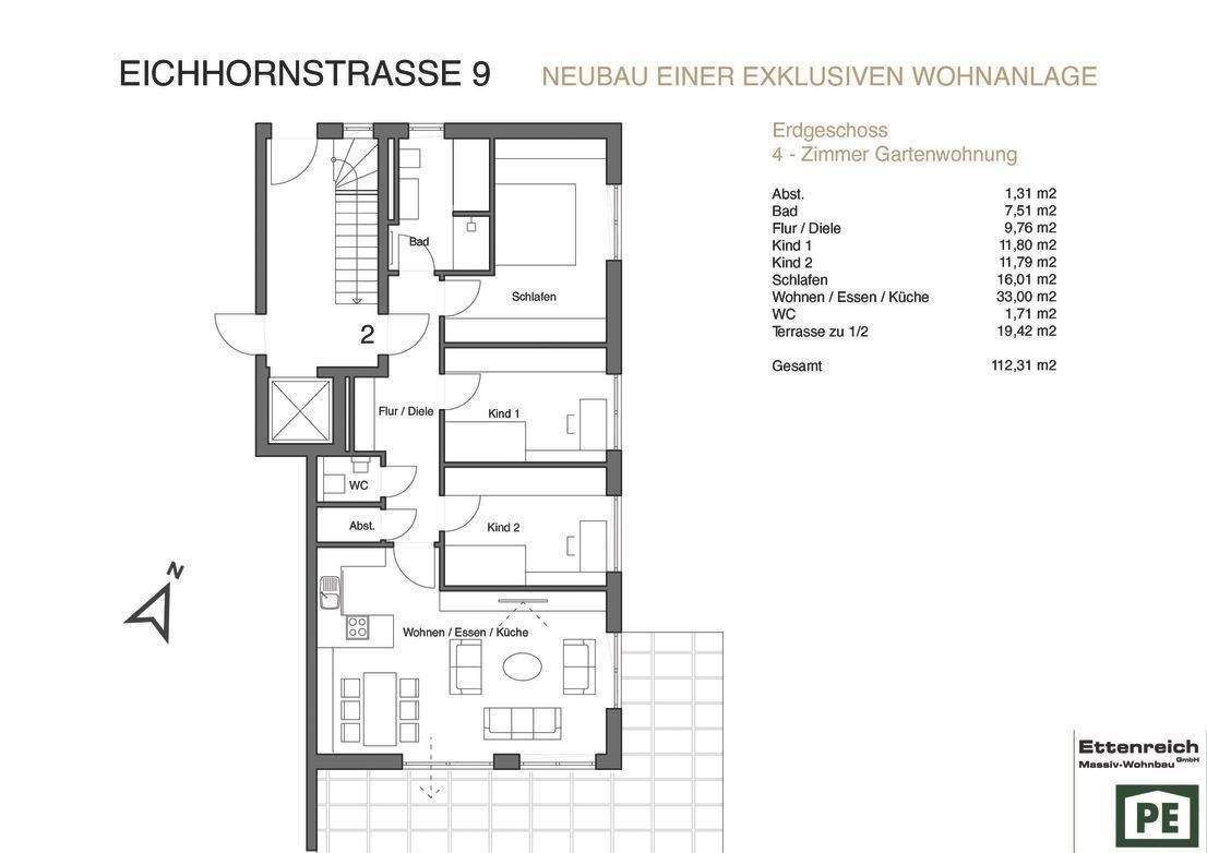 Traumhafte 4-Zimmer-Gartenwohnung in Hadern - Baubeginn bereits erfolgt – München – Vorschaubild 7