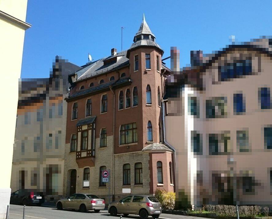 KAPITAL-ANLAGE ! - TOP-LAGE ! - Malerisches Wohn- & Geschäftshaus – Heinsdorfergrund – Bild 1 von 3
