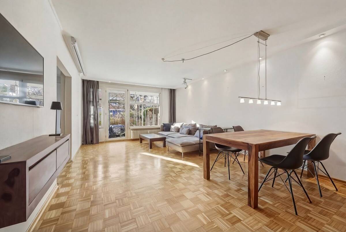 Stilvolle 3-Zimmer-Wohnung mit Gartenidylle in München-Bogenhausen – 81925 München – Bild 1 von 9
