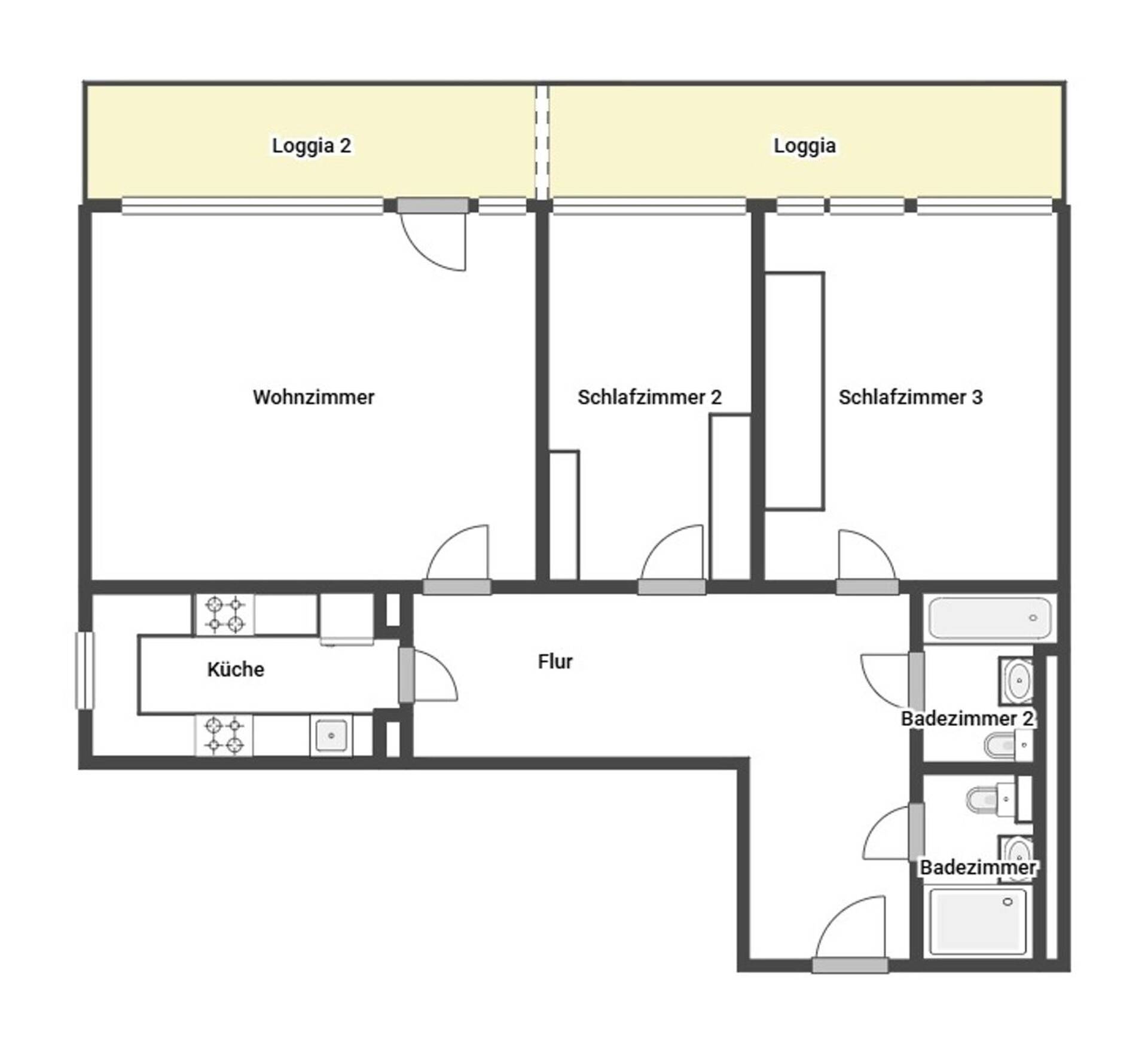 Etagenwohnung in 69126 Heidelberg mit 92,11 m² kaufen