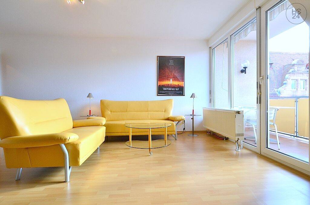 Citynahe, Möblierte 2-Zimmer-Maisonettewohnung mit Balkon u. Stellplatz in Nürnberg – Nürnberg – Vorschaubild 6
