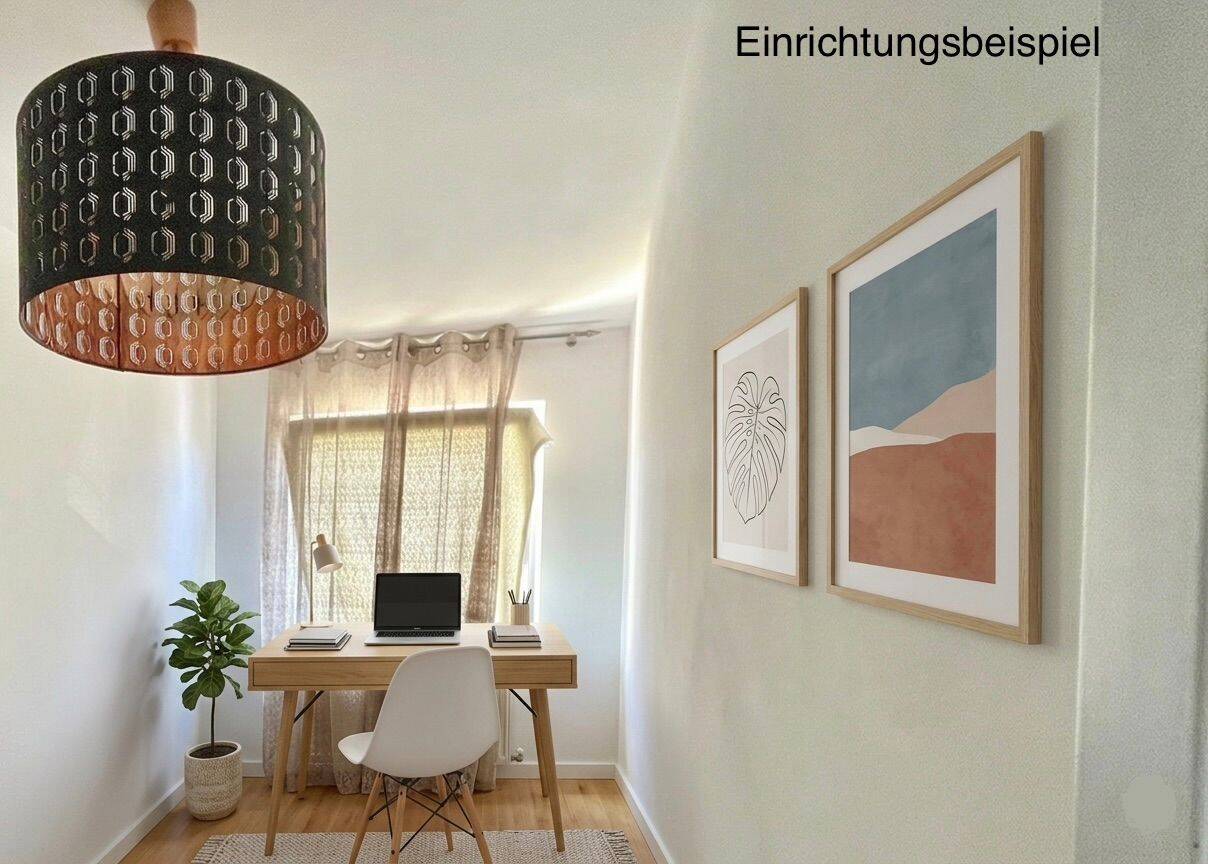 Innenstadtnahe helle 3-Zimmer-Wohnung mit Garten zur alleinigen Nutzung Gärten h.d. Veste / Pirkheimer – Nürnberg – Vorschaubild 4
