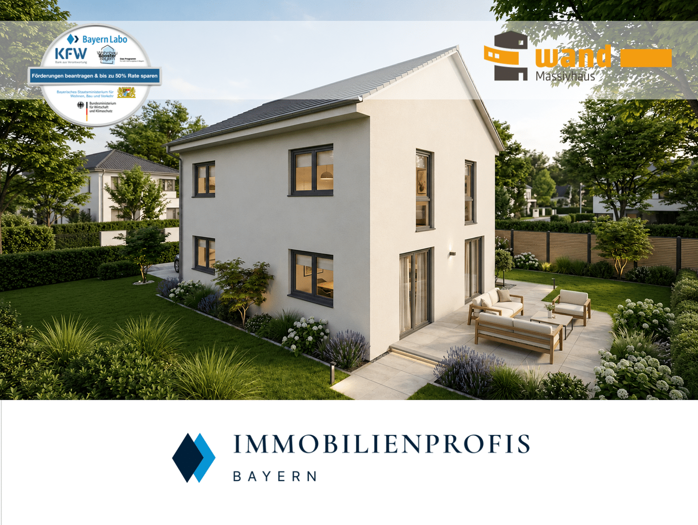 Neubau Einfamilienhaus: Massive Bauweise | Energie A+ | Top Lage in Trudering | U-Bahn Nähe!