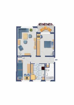 SOMMERAKTION ! Schöne 3- Zimmer Wohnung in Holthausen - Bezugsfrei zum 01.10.26-Provisionsfrei! – 40589 Düsseldorf – Vorschaubild 4