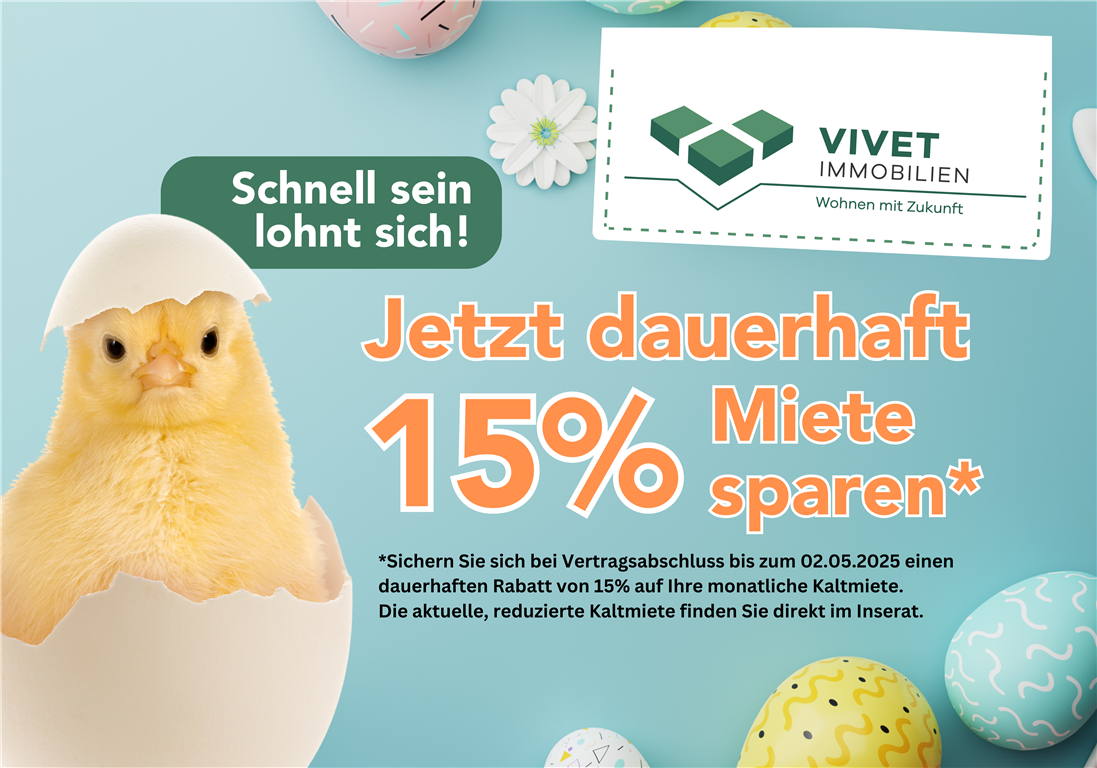 helle Etagenwohnung mit Balkon