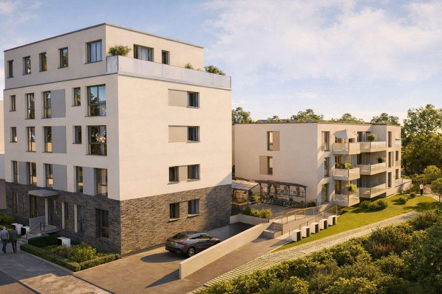 Großzügige 3-Zimmer-Neubauwohnung mit Südwest-Balkon – Wiesbaden – Vorschaubild 7