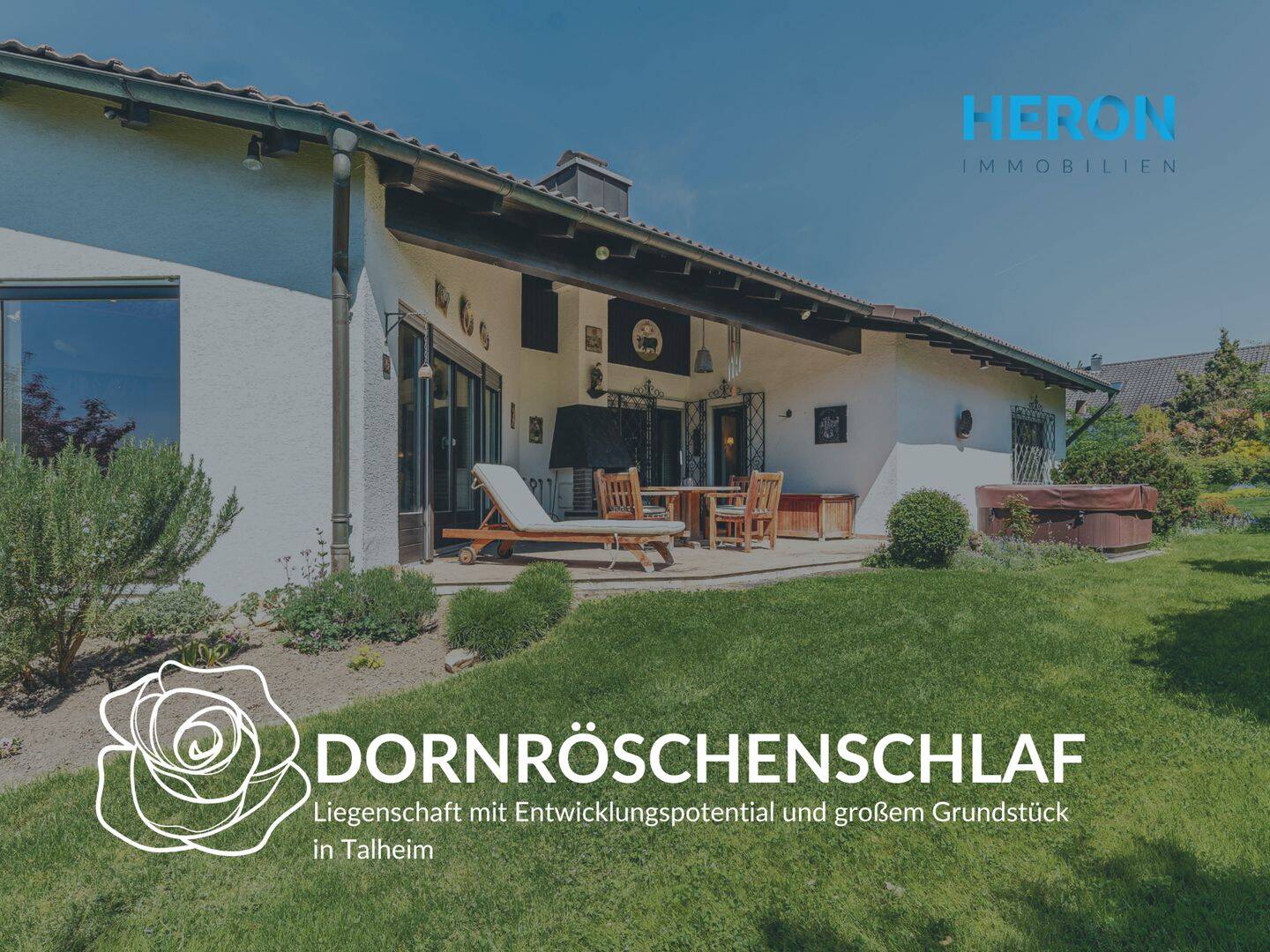 *AKTIONSPREIS* DORNRÖSCHENSCHLAF - Liegenschaft mit Entwicklungspotential und Grundstück in Talheim – Talheim – Bild 1 von 9