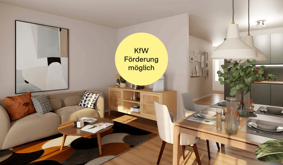 Maisonettewohnung mit Balkon und Dachterrasse sowie zwei Bädern – 40597 Düsseldorf – Bild 1 von 9