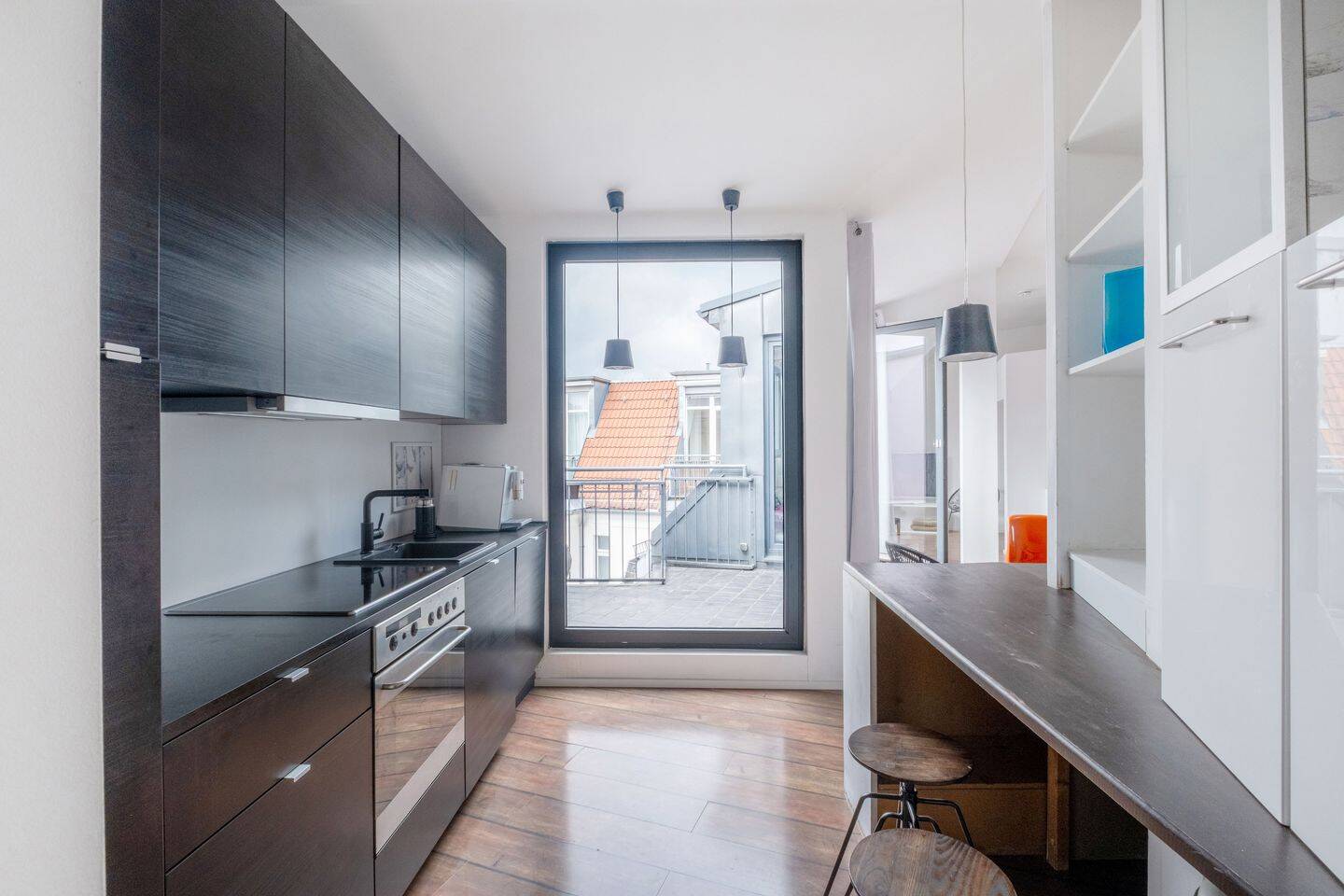 Einzigartiges Dachgeschossloft mit Terrasse und Kamin im begehrten Wichertkiez – Berlin – Vorschaubild 6