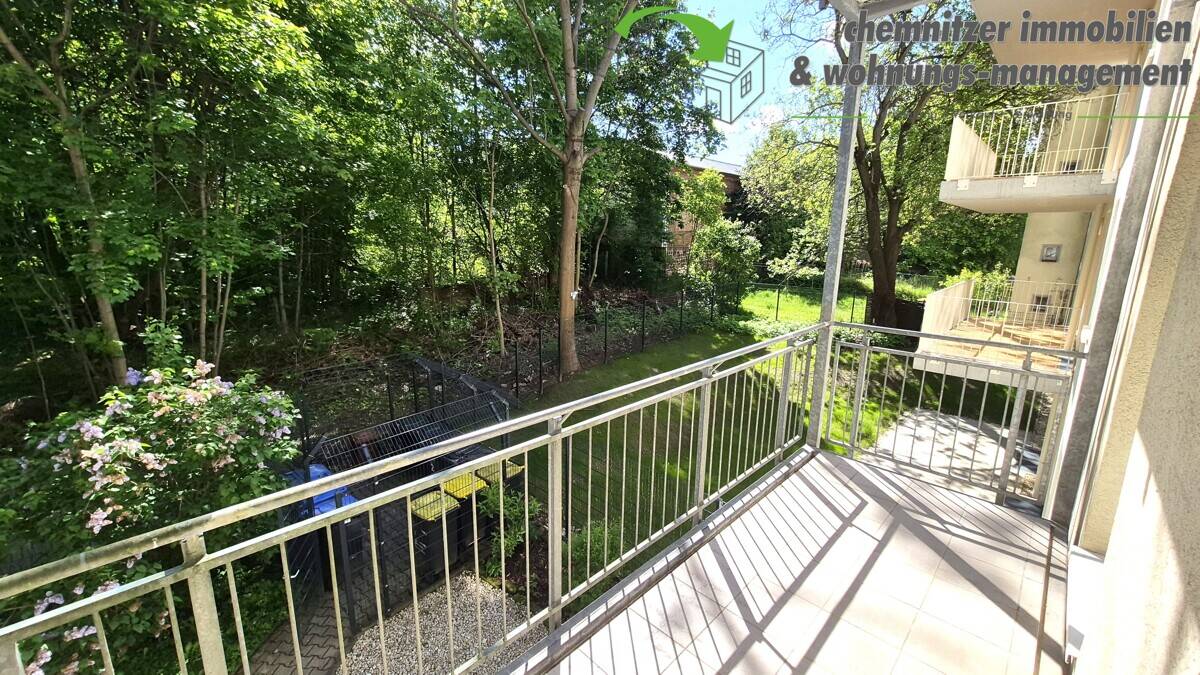 Geräumige 2-Raum-Wohnung mit Balkon & Tageslichtbad in Chemnitz-Lutherviertel - EBK möglich -