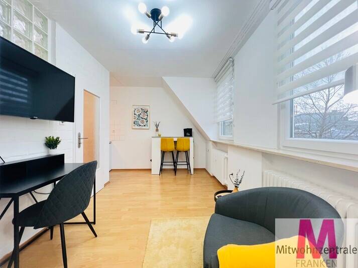 Modern möbliertes 1-Zi-Apartment im Herzen Erlangens – Erlangen – Vorschaubild 3