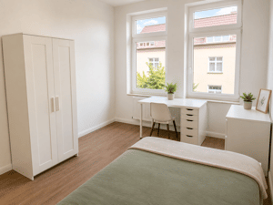 Möbliertes Zimmer in Frauen-WG nur für Frauen - Erstbezug nach Komplettsanierung – 21075 Hamburg – Vorschaubild 1