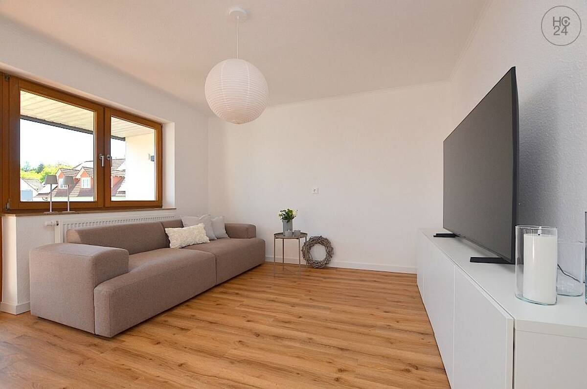 Exklusiv, hell und modern möblierte 2,5-Zimmerwohnung mit Wlan und Balkon – 97084 Würzburg – Bild 1 von 9