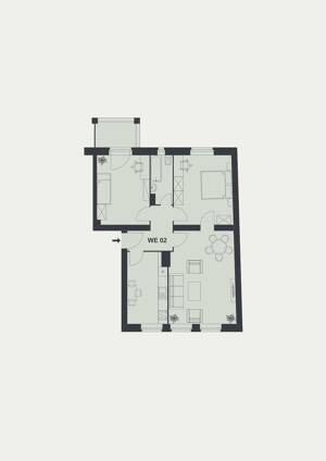 Provisionsfrei & bezugsfrei - 3-Zimmer-Wohnung mit Balkon und durchdachtem Grundriss in Mariendorf! – 12105 Berlin – Vorschaubild 2