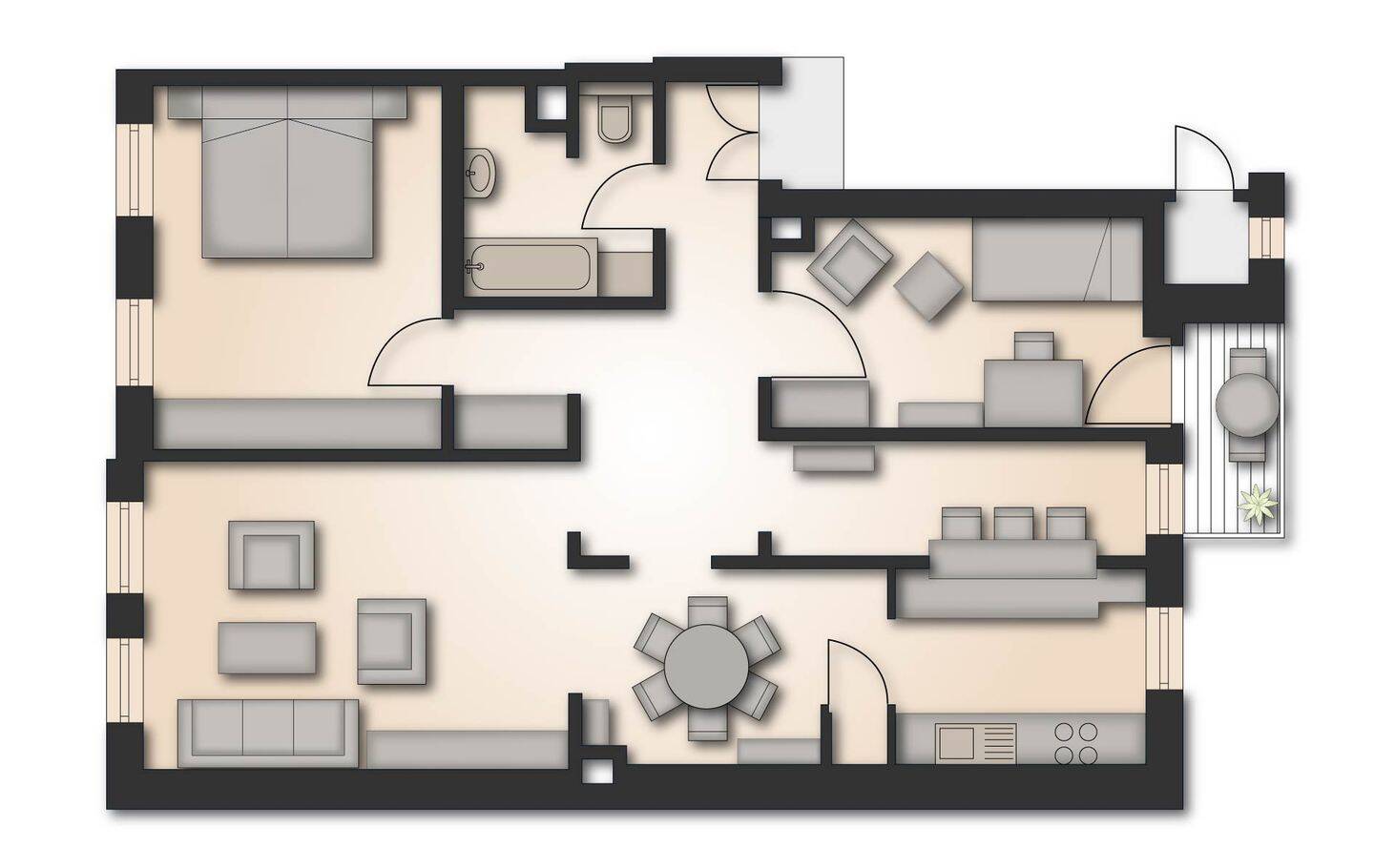 **Der Fockeberg um die Ecke - Wohnung in Top Lage - unvermietet ab 09/26** – Leipzig – Vorschaubild 2