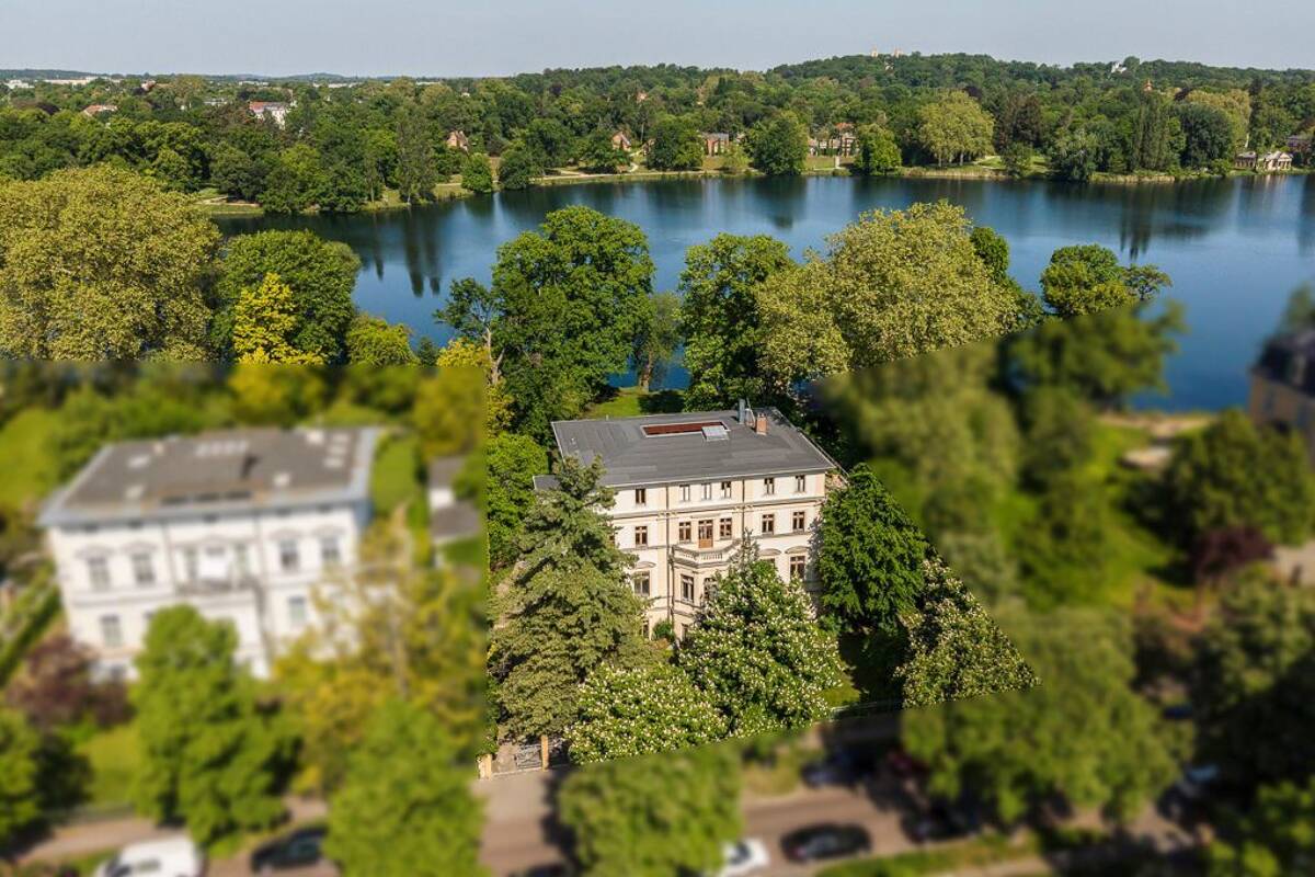 Juwel am See: Stilvolles Villen-Dachgeschoss mit privater Sauna und Panoramablick – 14467 Potsdam – Bild 1 von 9
