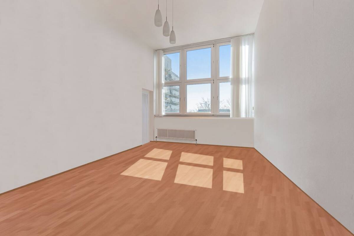 Lichtdurchflutetes Wohnen mit Loftcharakter und Perspektive zur Dachterrasse in Moosach – 80993 München – Bild 1 von 9