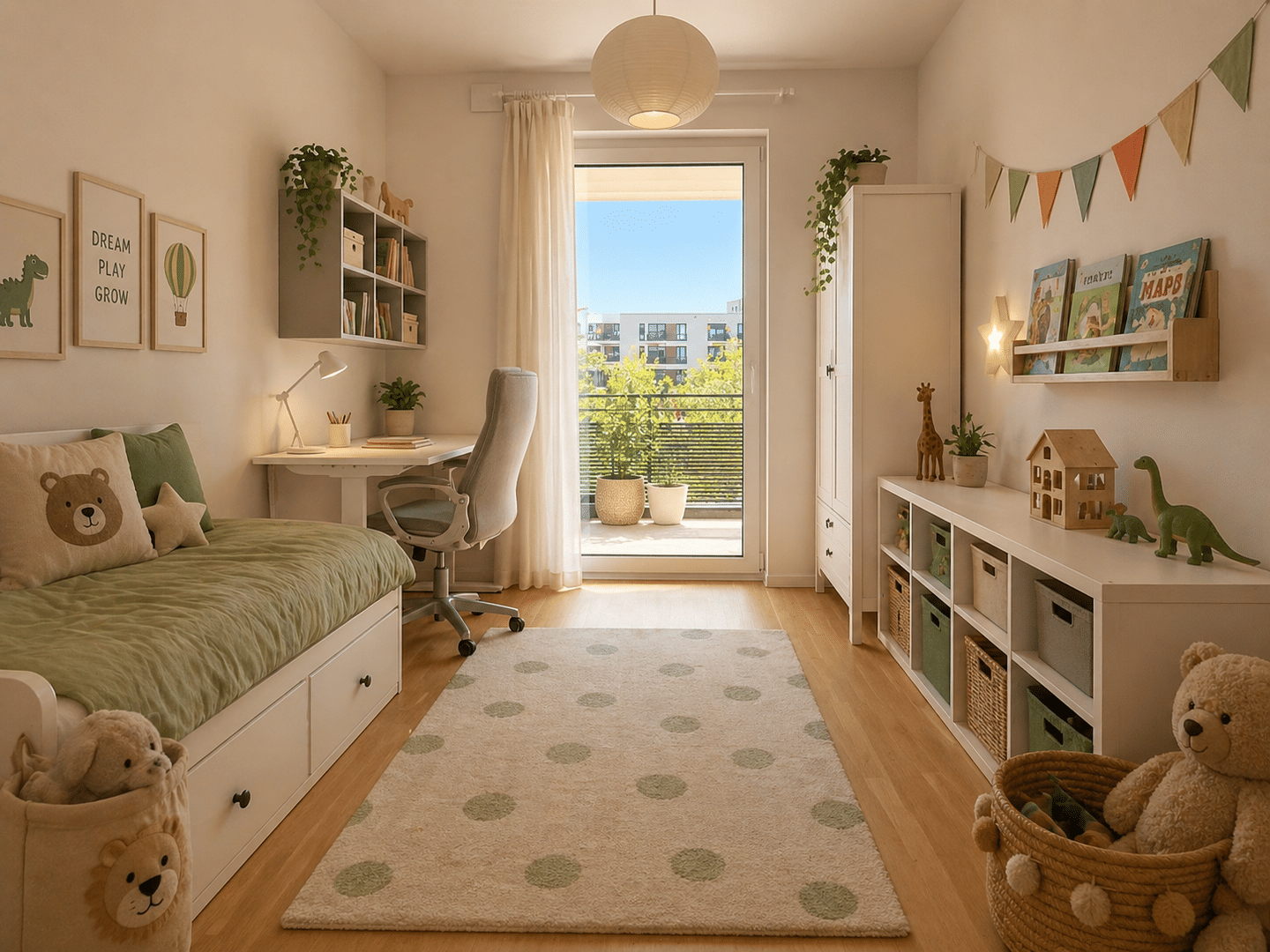 Exklusive 3-Zimmer-Wohnung mit Süd/West-Balkon, EBK, 2 Bädern & Tiefgarage in München-Nymphenburg – München – Vorschaubild 9