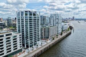 High-End Living im Luxus-Tower FiftyNine mit Elbe & Cityblick auf der Strandkaispitze