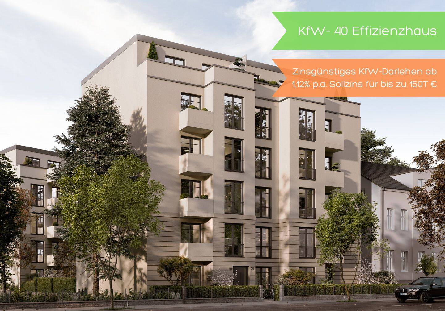 ***Bezugsfrei 30.92026: Nachhaltiger Neubau in Berlin-Pankow mit zinsgünstigem KfW-Darlehen***