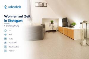 Möblierte 1,5-Zimmerwohnung Stuttgart - Wohnen auf Zeit – 70439 Stuttgart – Vorschaubild 1