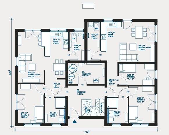 Mannheimer Apartmenthaus der Extraklasse - Individuelle Planung trifft auf nachhaltige Fertigung und flexible Ausbaukonzepte – Mannheim – Vorschaubild 3