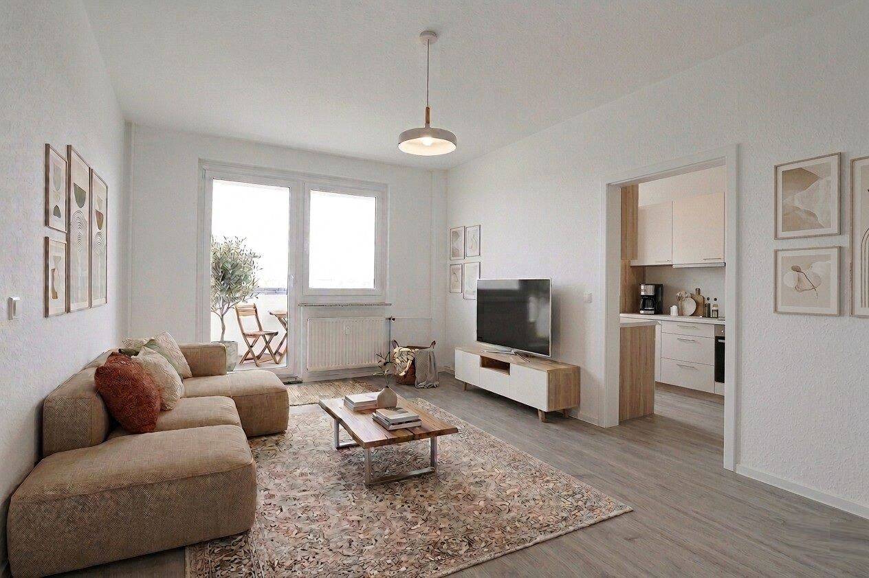 Frisch renovierte 3 Zimmer mit Ausblick * Südbalkon * Aufzug!