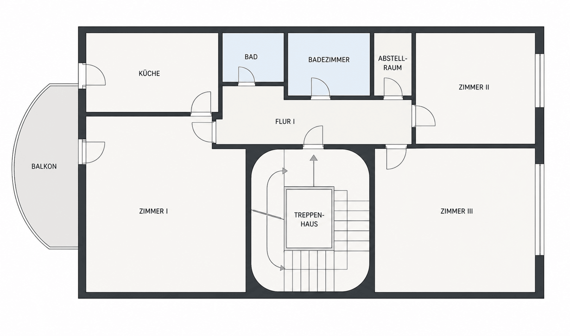 Etagenwohnung in 42285 Wuppertal mit 84 m² kaufen