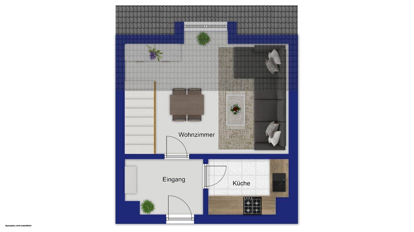 !!! Vermietete 2-Zimmer-Maisonette-Wohnung mit 4,6 % Rendite im Herzen der Südstadt von Fürth inklusive TG !!! – Fürth – Vorschaubild 6
