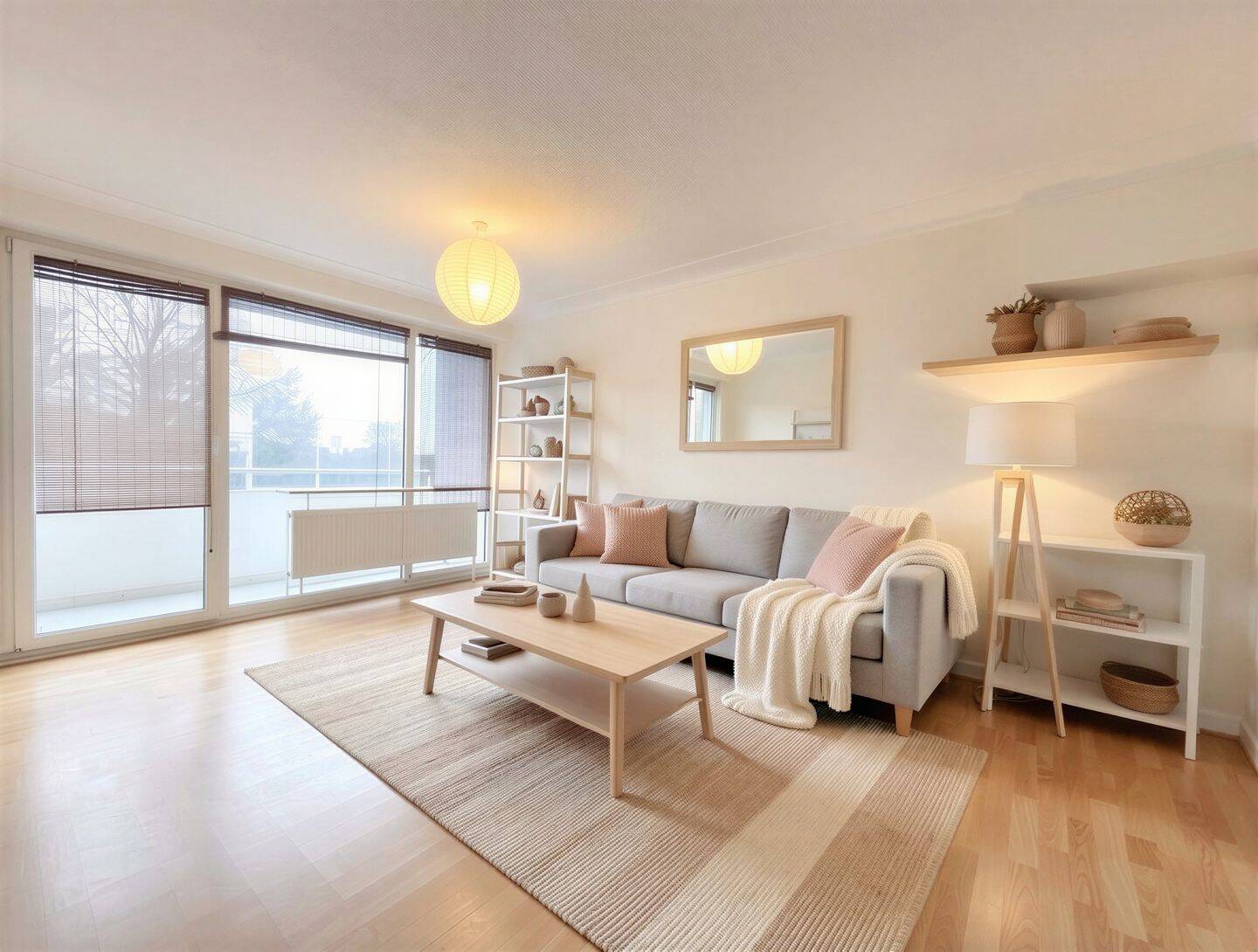 Helle 2-Zimmer-Wohnung mit Balkon und Garage in Münster-Gievenbeck – Münster – Vorschaubild 2