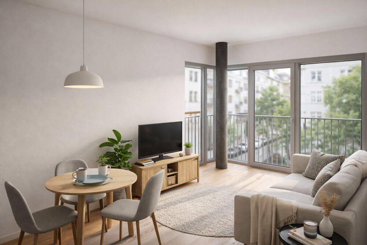 SCHÖNEBERG / KREUZBERG: BESTE LAGE: ERSTBEZUG im LUXUS Neubau: 4-5-Zimmer-Whg + 3 Bäder + 3 Balkone