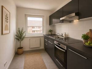 Sanierte 3-Zi. Eigentumswohnung mit Balkon und Vollbad in gefragter Wohnlage – 22045 Hamburg – Vorschaubild 2