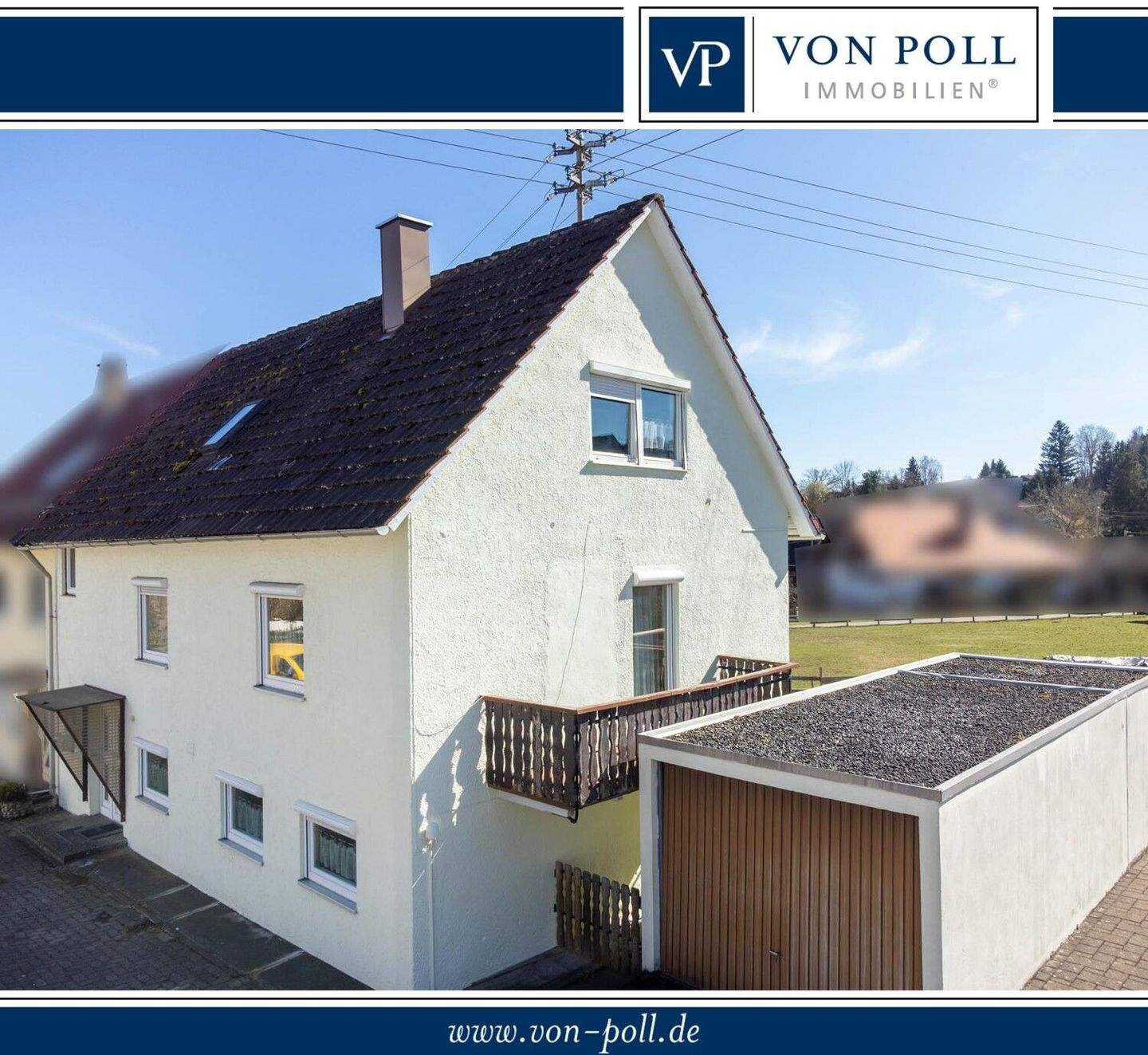 Doppelhaushälfte mit viel Platz zu verkaufen – Tannheim – Bild 1 von 9