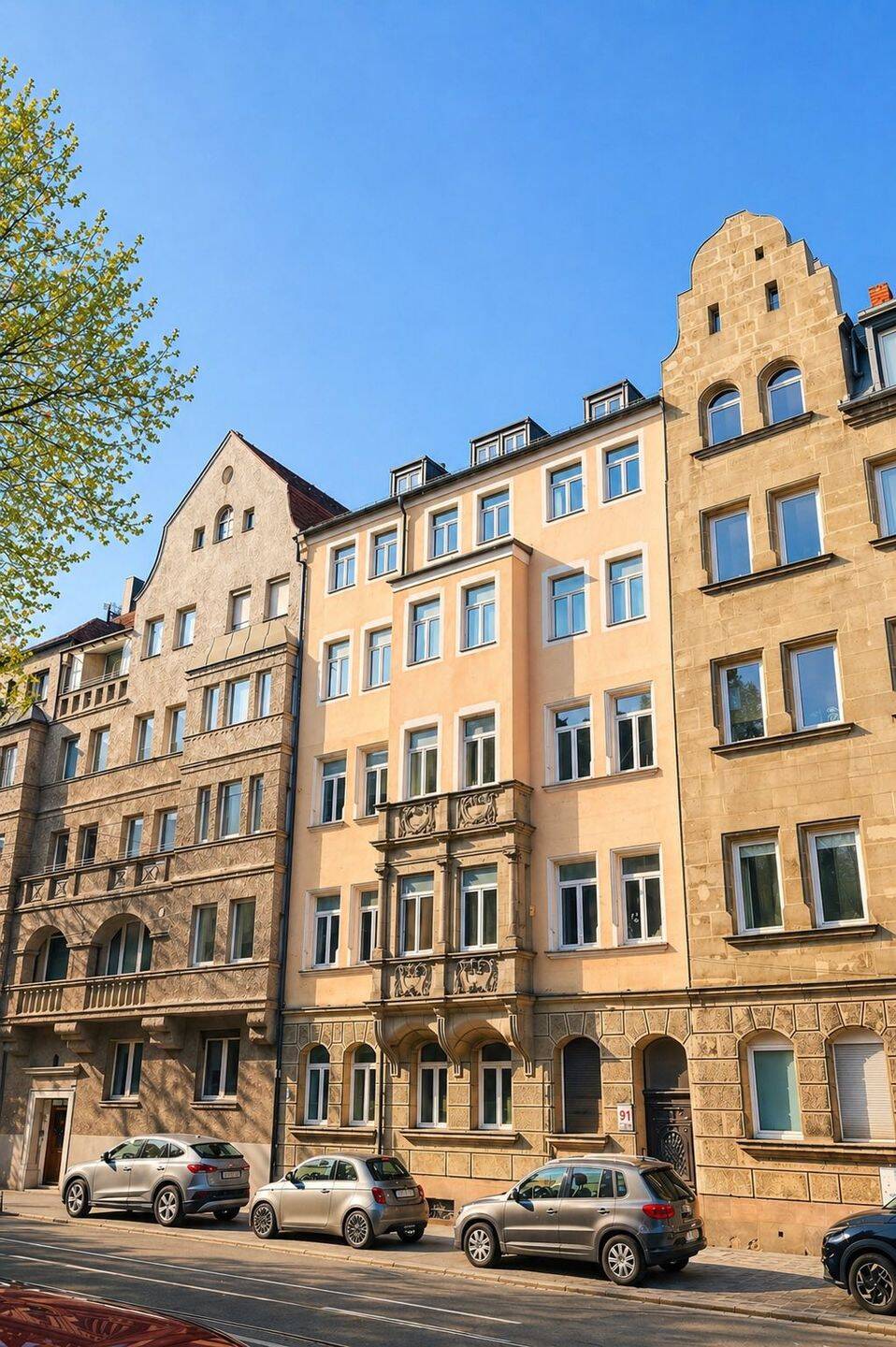 ** 4 Zimmer Altbauwohnung mit hohem Wohnkomfort & toller Aussicht ** – Nürnberg – Bild 1 von 9