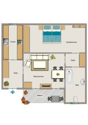 VIVAWEST modernisiert Ihre neue Wohnung. – 44879 Bochum – Vorschaubild 2