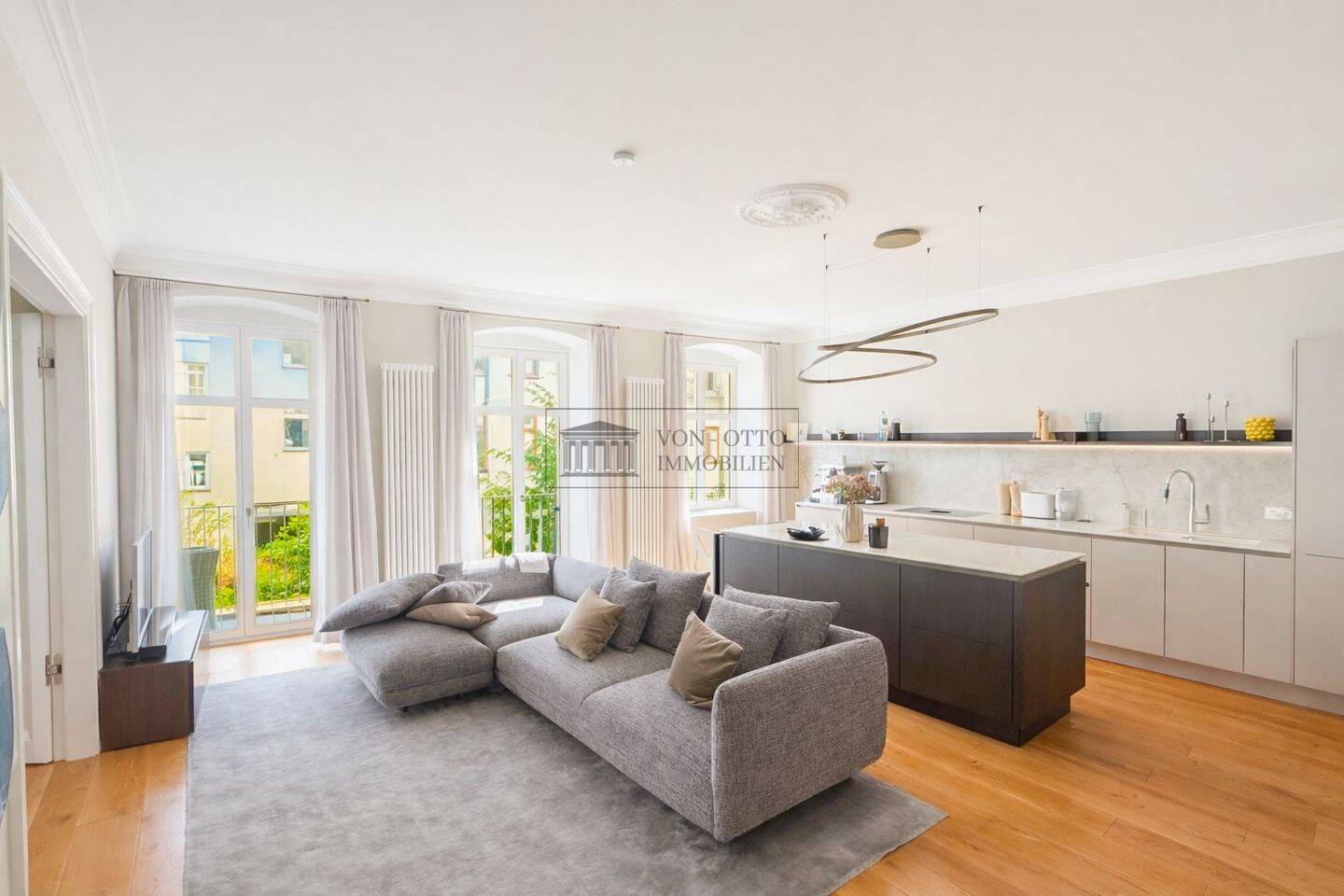 Helmholmkiez! Moderne Altbauwohnung in bester Lage mit 2 Balkonen und Stellplatz – Berlin – Vorschaubild 3