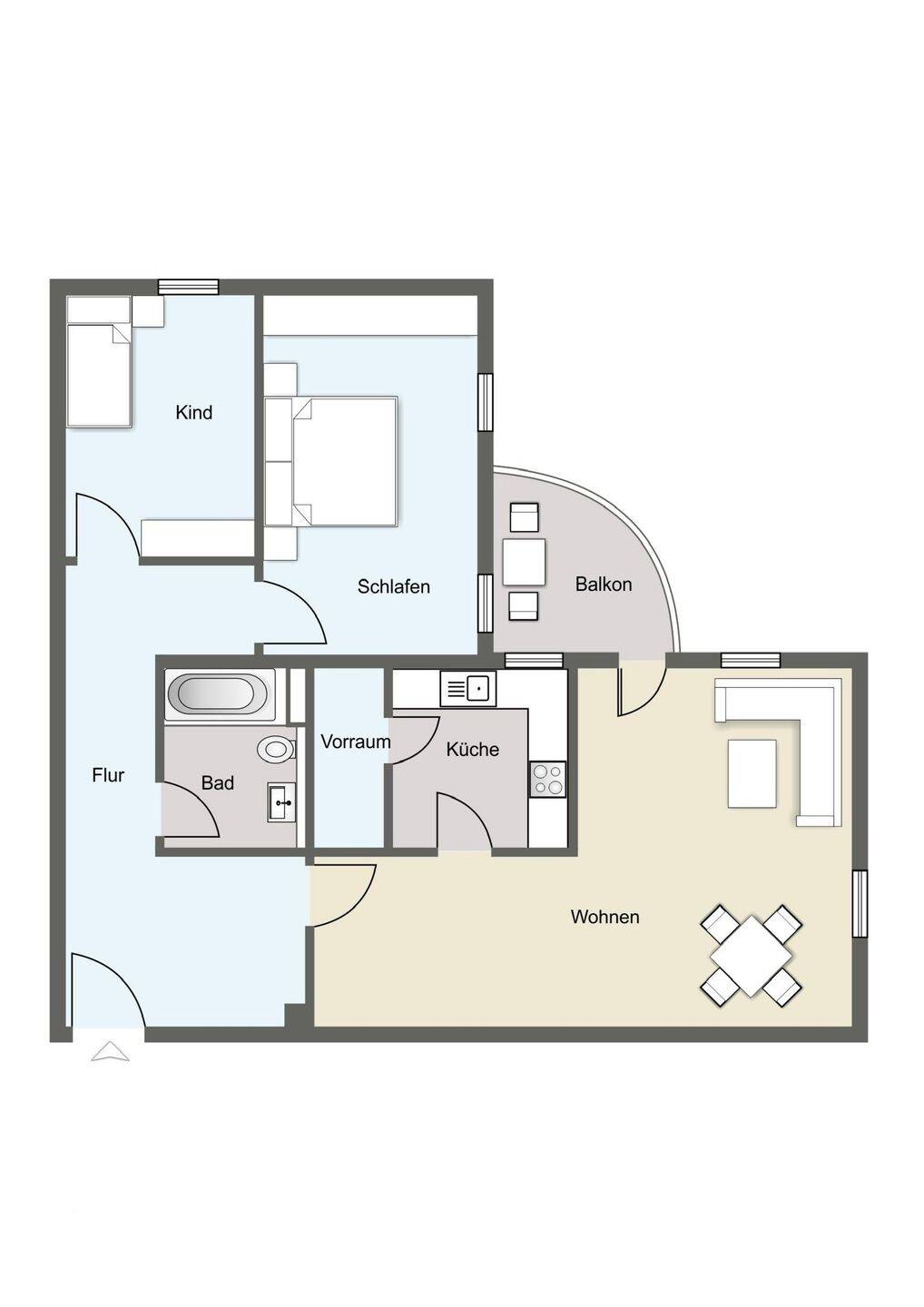 Ankommen und Wohlfühlen - Ihr neues Zuhause in Dresden-Cotta – Dresden – Vorschaubild 6