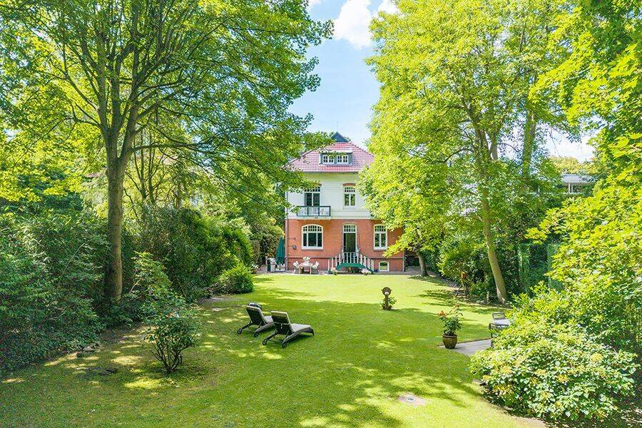 Gründerzeitvilla von 1903 - Historische Eleganz und parkähnlicher Garten – Hamburg – Vorschaubild 7