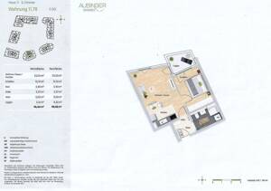 2 ZKB Küche mit Loggia und ebenerdiger TG, Dachwohnung, optimale ÖPNV Anbindung – 81249 München – Vorschaubild 7