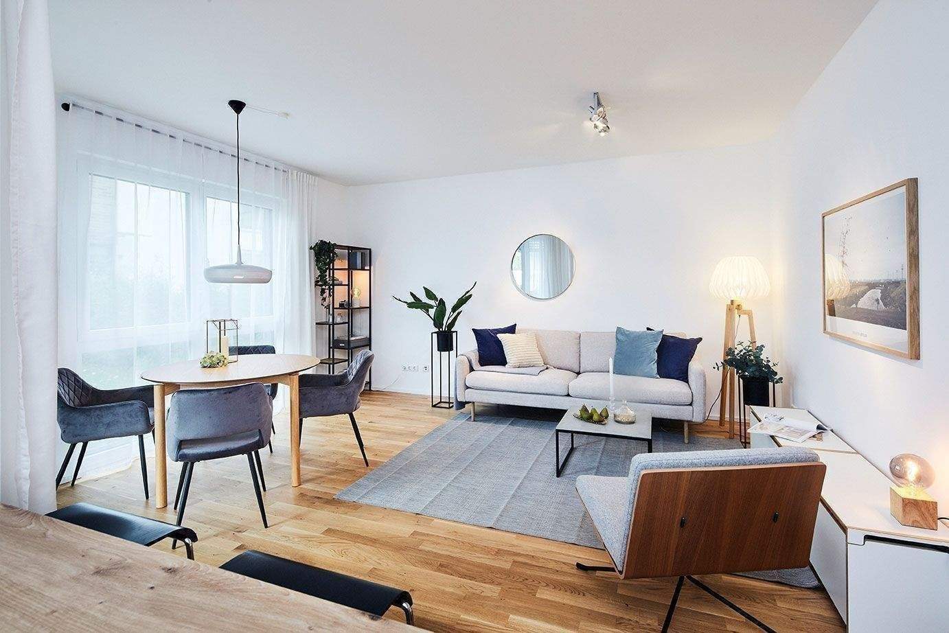 RESERVIERT: MUSTERWOHNUNG! 3-Zi.-Eck-Whg., m. Privatgarten, Tageslichtbad, Gäste-WC! – Nürnberg – Vorschaubild 5