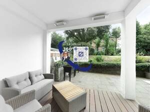 Helles, schickes, ruhiges vollmöblierte EG-Terrassenapartment @ Cecilienallee – 40474 Düsseldorf – Vorschaubild 2