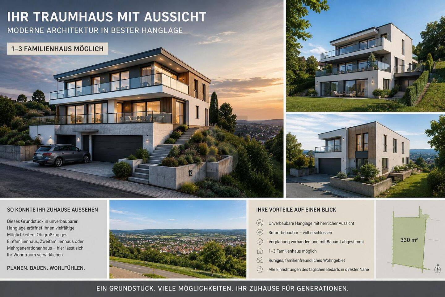 IHR ZUHAUSE, GARTEN & UNVERBAUBARER BLICK – Albstadt – Vorschaubild 2