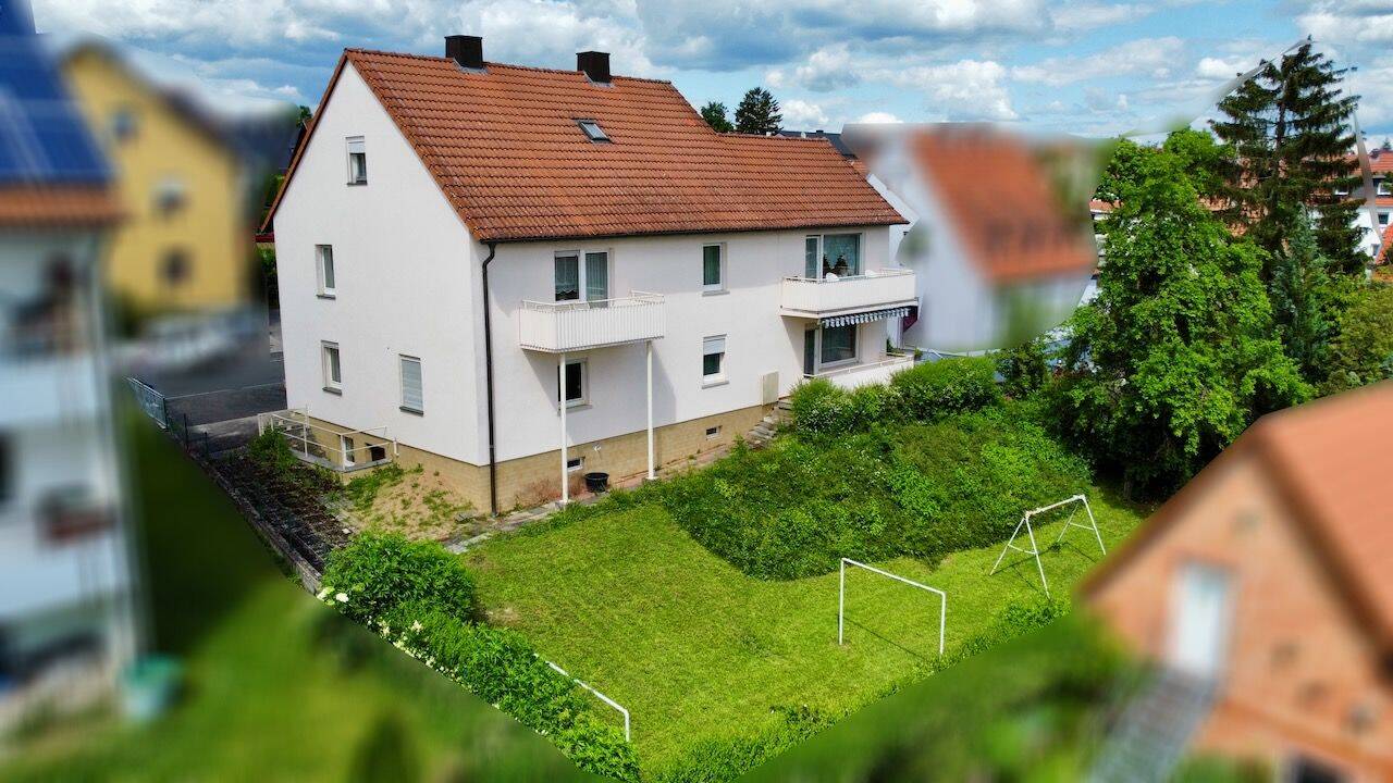 Frisch renovierte Etagenwohnung mit Balkon & moderner Technik