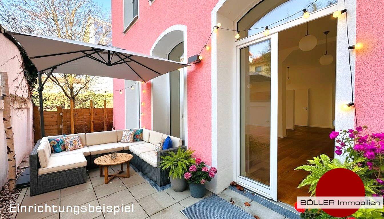 We love it! Wohnen am Rennweg in cooler, loftiger 2-Zi. Wohnung mit sonniger Terrasse! – Nürnberg – Vorschaubild 3
