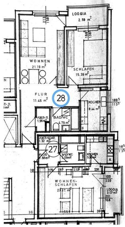Hochwertig sanierte Wohnung mit tollem Balkon – Pforzheim – Vorschaubild 9