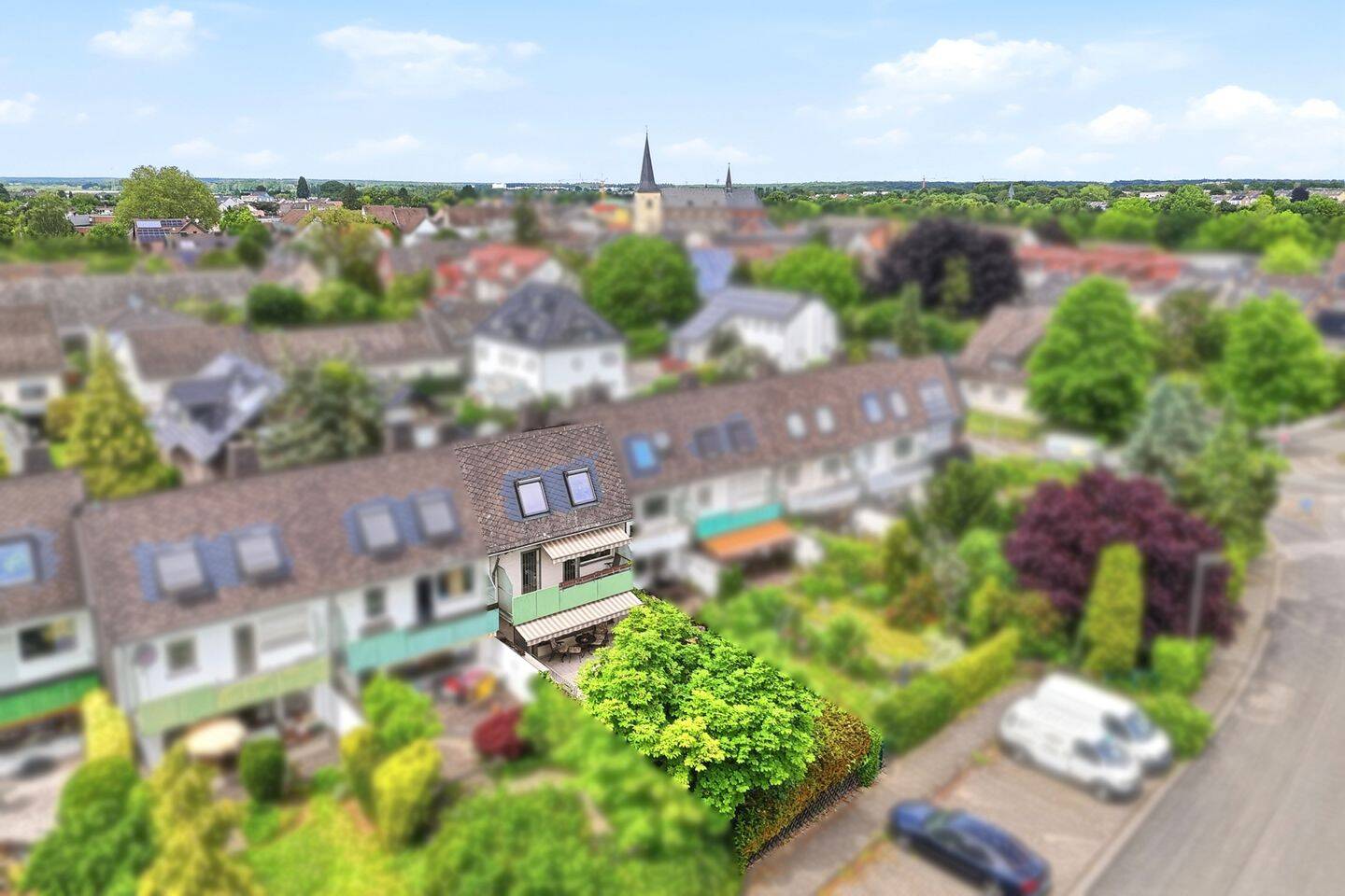 Familienidylle! Solides Reihenmittelhaus mit Einbauküche, Garage, Balkon, Garten und Kaminzimmer – Meckenheim – Vorschaubild 9