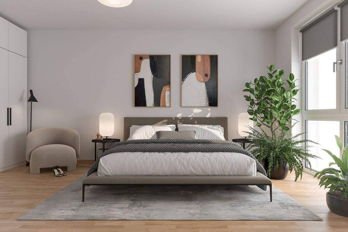 2-Zimmer Neubauwohnung mit Balkon und Weitblick – 90763 Fürth – Bild 1 von 9